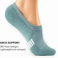 thumbnail image 5 of 6 Pairs of Men's and Women's Summer Large Size Simple Boat Socks Invisible Socks Casual Sports Shallow Mouth Short Socks., 5 of 9