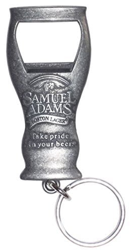 Sam Adams Beer Bottle Opener Ring Stainless Steel Engraved Bar Tool Samuel Adams 