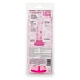 thumbnail image 4 of California Exotics Glow Stick Heart 6" Silicone Dildo with Suction Cup, Pink, 4 of 9