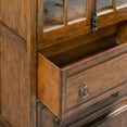 thumbnail image 2 of Hawthorne Estate 2 Drawer 2 Glass Door Curio Cabinet, 2 of 4