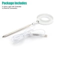 thumbnail image 2 of Kselythan Grow Light,LED Telescopic Plant Grow Light,Full Spectrum Desk Growth Lamp,Timing Plant Growing Lamp,For Succulent Flowers Indoor Plants, 2 of 9