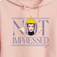 thumbnail image 3 of Disney Villains - Not Impressed - Juniors Cropped Pullover Hoodie, 3 of 5