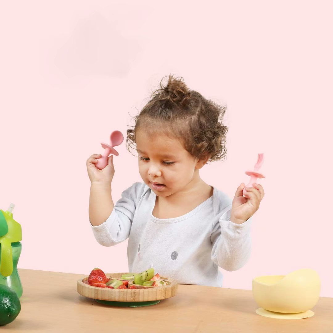 infant self feeding spoon