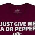 thumbnail image 4 of Dr. Pepper T-Shirt Men's Just Give Me A Dr. Pepper Short Sleeve Tee, 4 of 5