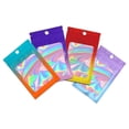 thumbnail image 5 of Bolsas gruesas con cierre hermético para joyería, bolsa de plástico holográfica de Color para almacenamiento al por menor, 20-50 piezas, sin agujero, 5 of 5