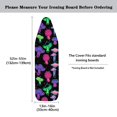 thumbnail image 5 of HELLHERO Mushrooms Iron Pad Covers Protect Cover Ironing Board Pad Covers Hook and Loop Fasteners Non Fading Cloth Cover Elastic Fasteners 15" x 54" Dust Covers, 5 of 5