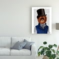 thumbnail image 3 of Trademark Fine Art 'Orangutan in Top Hat' Canvas Art by Fab Funky, 3 of 3