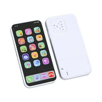 Multifunctional Learning Phone Toy Interactive English Music Device with Sound Effects Educational Touch Screen Device for 3-4 Years Early Development Toy with Multiple Modes Portable Learning Device