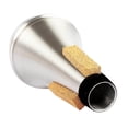 thumbnail image 4 of Trumpet Mute Aluminum Alloy Musical Instrument Accessories for Beginners Practice (1pcs, Silver), 4 of 5