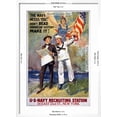 thumbnail image 5 of Art.com US Navy Vintage Poster - the Navy Needs You Art Print by Lantern Press, White Frame Wall Art, 21" x 29", 5 of 5