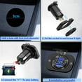 thumbnail image 6 of 4 Port 12V USB Outlet Charger,Dual PD & QC Multiple for Car, C- Lighter Replacement 12 Volt Socket, 6 of 7