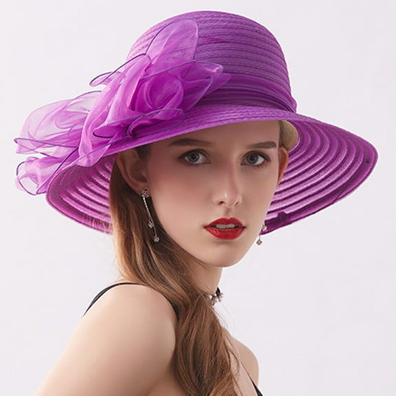 Travelwant Women's Church Derby Dress Fascinator Bridal Cap British Tea Party Wedding Hat