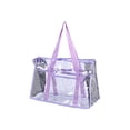 thumbnail image 2 of Waterproof Clear Beach Bag with Zipper Large Jelly Tote for Women Travel Pool Cruise and Beach Vacation Use, 2 of 6