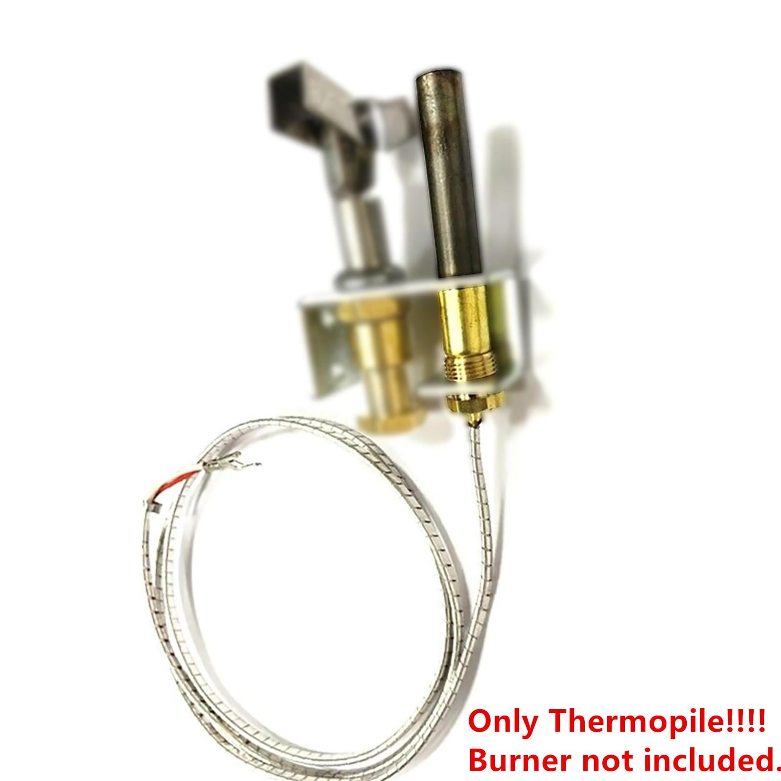 JIAHAOO Thermopile for Propane Pilot Systems 36 Inch High Sensitivity 750mV Durable Construction Fireplaces Water Heaters Fryers
