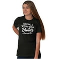 thumbnail image 5 of Having a Weird Mom Builds Character Women's Graphic T Shirt Tees Brisco Brands X, 5 of 5