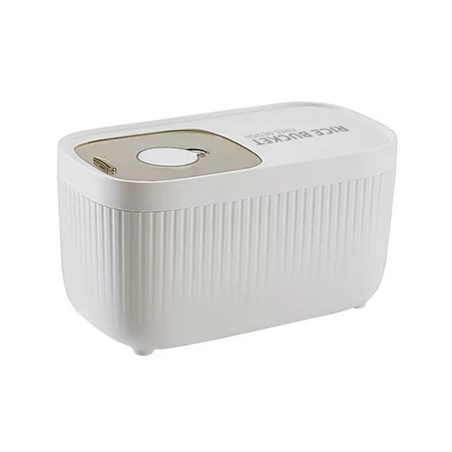 Large Capacity Rice Container Rice Storage Box Clear Lid Rice Container Large Capacity Airtight Food Storage Box for Flour