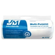 Johns Manville 90010045 Multi-Purpose Fiberglass Insulation Roll, R-6.7, 16"x48", Each