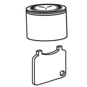 American Standard 066508-0020A Chrome 0.5 GPM Aerator