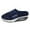 Dark Blue, variant on Slippers for Women,Summer Fashion Solid Color Fine Mesh Wrapped Toe Slippers Comfortable Non Beach Slippers,Womens Slippers,Khaki,6.5