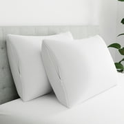 AllerEase Maximum Pillow Cover Protector, Standard/Queen - Zippered, Allergen and Bedbug Barrier