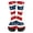 003Red, variant on Hogleaql American Flag Socks For Men Or Women 4th July Middle Socks Star And Stripe Patriotic Freedom Day Gifts White One Size