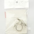 thumbnail image 4 of Jumpingount Bufanda anillo elegante chal Clip oro plata bufandas hebilla con diamantes de imitación moderno Heronsbill estilo regalos para mujeres Type3 NO3, 4 of 6