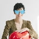 thumbnail image 5 of KAKOWELY Gafas de sol con forma de corazón, gafas de fiesta, gafas de sol de moda, gafas novedosas para mujeres y hombres., 5 of 5