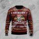 thumbnail image 4 of Suéter feo de invierno retro vintage con grafiti de Papá Noel para Halloween, Navidad, estampado 3D, estilo Harajuku, informal, divertido, de manga larga 0, 4 of 5
