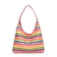 thumbnail image 1 of Bolsos Mano Cgtredaw Con Cierre Cerrojo A Rayas para Mujer Bolso Tejido Fiesta Y, 1 of 9