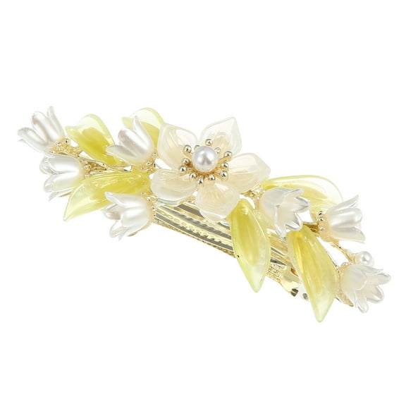 Unique Bargains Hair Barrettes Hair Accessories for Women Rhinestones Hair Pin