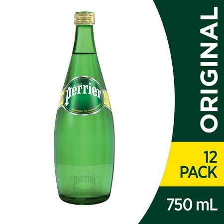 Perrier Sparkling Natural Mineral Water, 25.3 Fl. Oz. (12 (Best Sparkling Mineral Water)