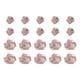 thumbnail image 1 of 20pcs 2Tamaños Rosas de Cinta de Satén 2.5cm/5cm Flores de Tela Artificial para Manualidades DIY (Rosa Mate), 1 of 5