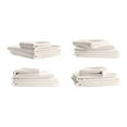 thumbnail image 2 of Hotel Collection King Sheet Set - Hotel Luxury 1800 Bedding Sheets & Pillowcases - Extra Soft Cooling Bed Sheets - Deep Pocket 17 inch Mattress -Wrinkle, Fade, Stain Resistant 4 Piece (King, Ivory), 2 of 5