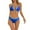 Z2-Blue, variant on Bikini Sets for Women Brazilian Bikini Set Swimwear Vest Tops Swimsuit Beach Bathing Suit Womens Swimsuits Blue M