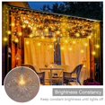 thumbnail image 4 of Luces navideñas Weillsnow 360 LED en forma de carámbano con copos de nieve 8 ml, 4 of 8