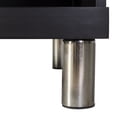 thumbnail image 5 of Gramercy Way Black Corner Bar with Built-in Wine Rack and Lower Cabinet, 5 of 7