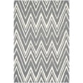 thumbnail image 1 of Safavieh Cambridge 5' X 8' Hand Tufted Wool Rug in Dark Gray and Ivory, 1 of 5