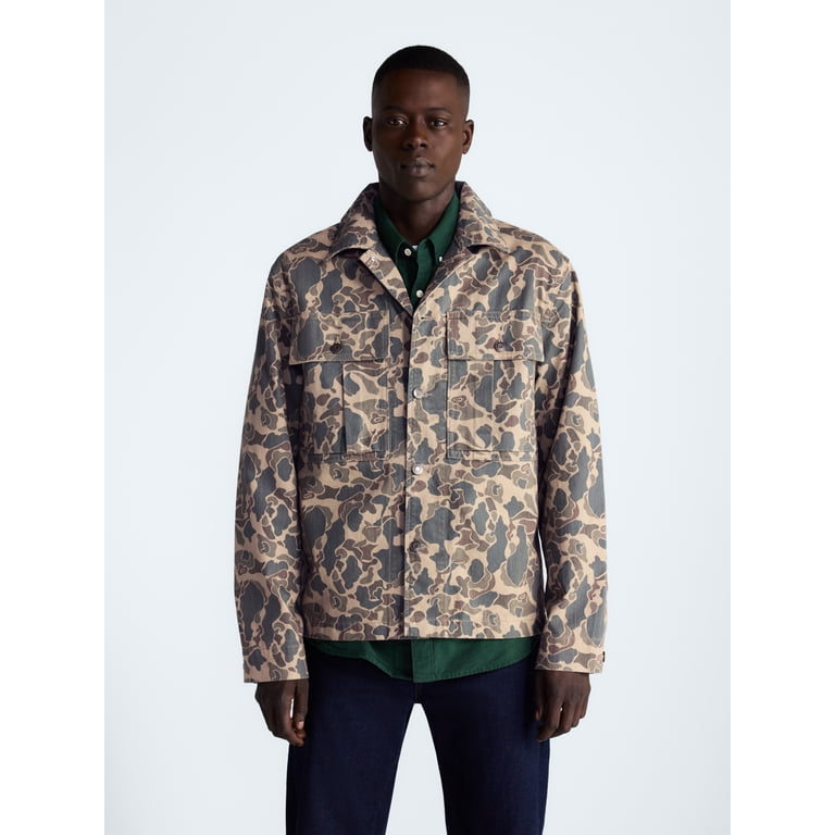 Free Assembly Men's Cotton Camo Utility Jacket photo 2