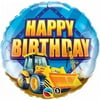 Pioneer Balloon Company Birthday Construction Zone Balloon, 18", Multicolor