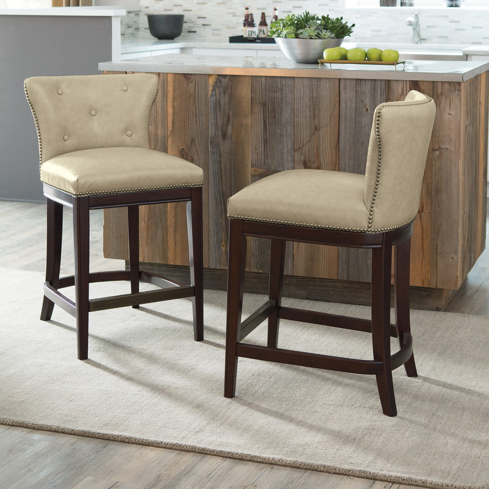 Signature Design by Ashley Canidelli Counter Height Bar Stool Set of 