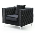 thumbnail image 2 of Miekor Furniture Paige G828A-C Chair , BLACK 08461, 2 of 4