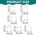 thumbnail image 3 of SLUOHZXI Stainless Steel Cookie Cutter 1Pcs-Fruit Cookie Cutter, Steel Metal Biscuit Cutter Molds, Pineapple Shaped Cookie Cutter Molds for DIY Baking Supplies, 3 of 9