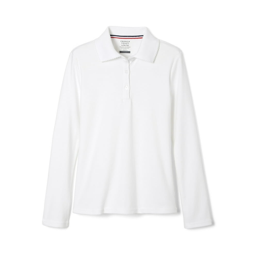 FRENCH TOAST French Toast Girls School Uniform Long Sleeve Picot