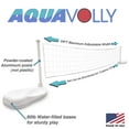 DunnRite AquaVolly Pool Volleyball Set & Ball)