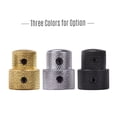 thumbnail image 3 of 2 Sets Dual Concentric Stacked Control Knobs for Electric Bass Guitars Silver Color, 3 of 7