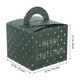 thumbnail image 3 of 12PCS Cajas de manzanas navideñas con mango Galletas festivas Calcetines para dulces Contenedores de regalo Favor de fiesta para decoración de embalaje (Patrón verde / aleatorio), 3 of 6