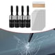 thumbnail image 5 of Kit de reparación de grietas en parabrisas, herramienta para parabrisas de vehículos, reparación de grietas, arañazos, líquido reparador de nanocristales para automóviles, 4 piezas negro, 5 of 8