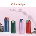 thumbnail image 2 of Bearachild Frasco de vacío de 180ML, Mini botella portátil, taza aislada de acero inoxidable, tazas térmicas de sellado para suministros de bebidas de Teteras Rosado Bearachild HA071775-04, 2 of 6