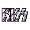 thumbnail image 1 of Kiss Logo Studded Badge, 1 of 1