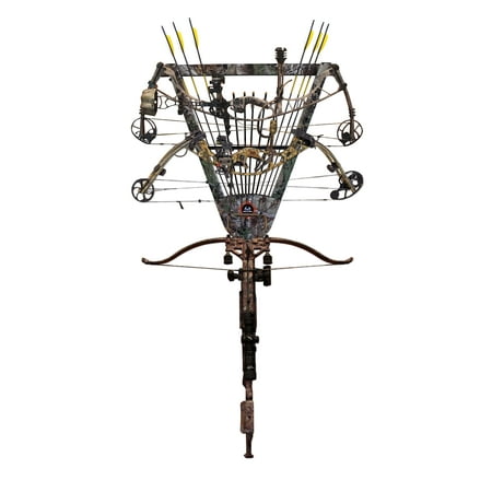 Realtree Xtra Camo 3 in 1 Bow 12 Arrow Display Wall Storage Rack